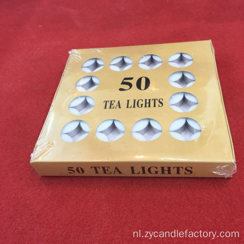 Chinese groothandel decoratief 8 uur goedkope tealight kaarsen